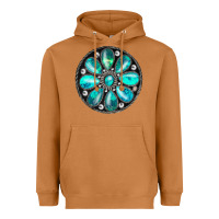 Meerkat turquoise gemstone Heavyweight Hoodie - JahusDesignShop