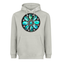 Moon Dust turquoise gemstone Heavyweight Hoodie - JahusDesignShop