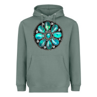 Sage turquoise gemstone Heavyweight Hoodie - JahusDesignShop