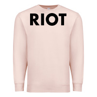 Pale Pink riot  always sunny in philadelphia funny Premium Sweatshirt - artisFamous