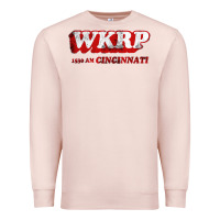 Pale Pink wkrp in cincinnati Premium Sweatshirt - artisFamous