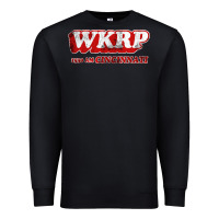 Black wkrp in cincinnati Premium Sweatshirt - artisFamous