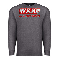 Charcoal Heather wkrp in cincinnati Premium Sweatshirt - artisFamous