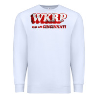 White wkrp in cincinnati Premium Sweatshirt - artisFamous