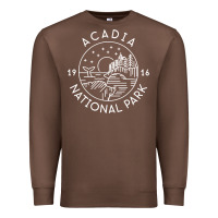 Chestnut a.ca.di.a national park 1916 mai.ne bar harbor t sh Premium Sweatshirt - artisFamous