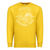 Lemon a.ca.di.a national park 1916 mai.ne bar harbor t sh Premium Sweatshirt - artisFamous
