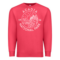 Cardinal a.ca.di.a national park 1916 mai.ne bar harbor t sh Premium Sweatshirt - artisFamous