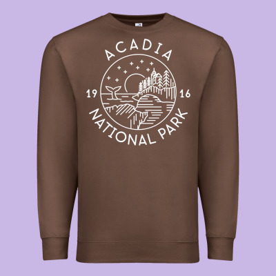 A.ca.di.a National Park 1916 Mai.ne Bar Harbor T Sh Premium Sweatshirt Designed By Artisfamous