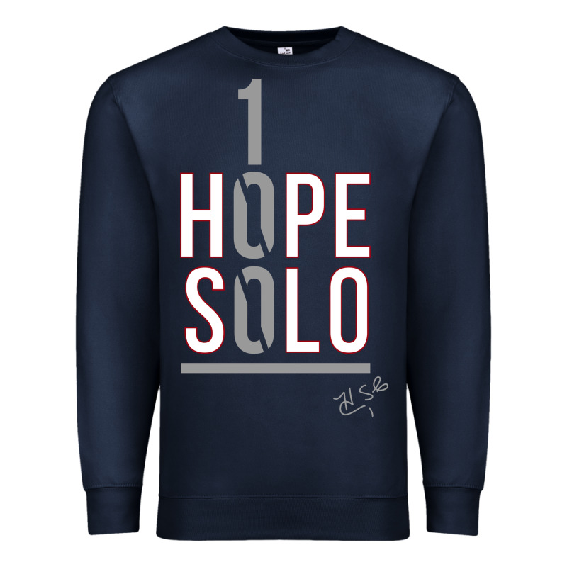 1 Hope Solo Premium Sweatshirt by artisFamous | Teevron