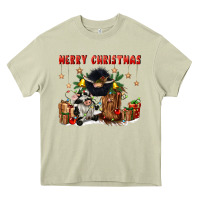 Mossy merry christmas Heavy Core Tee - CowGirlArtShop