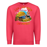 Cardinal taco gnome thinks you're cute Premium Sweatshirt - artisFamous