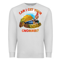 Dove Grey taco gnome thinks you're cute Premium Sweatshirt - artisFamous