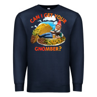 Navy taco gnome thinks you're cute Premium Sweatshirt - artisFamous