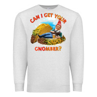 Oatmeal Heather taco gnome thinks you're cute Premium Sweatshirt - artisFamous