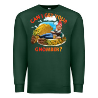 Sports Green taco gnome thinks you're cute Premium Sweatshirt - artisFamous