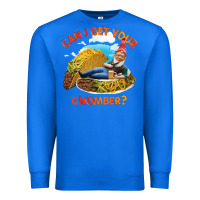 True Royal taco gnome thinks you're cute Premium Sweatshirt - artisFamous