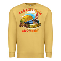 Antique Gold taco gnome thinks you're cute Premium Sweatshirt - artisFamous