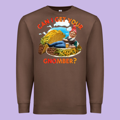 Taco Gnome Thinks You're Cute Premium Sweatshirt Designed By Artisfamous