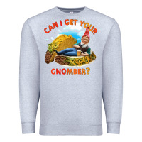 Heather Grey taco gnome thinks you're cute Premium Sweatshirt - artisFamous