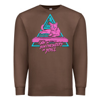 Chestnut Cats on Synthesizers in Space Premium Sweatshirt - artisFamous