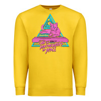 Lemon Cats on Synthesizers in Space Premium Sweatshirt - artisFamous