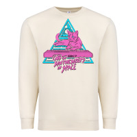 Sandshell Cats on Synthesizers in Space Premium Sweatshirt - artisFamous