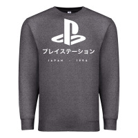 Charcoal Heather ps japanese t shirt Premium Sweatshirt - artisFamous