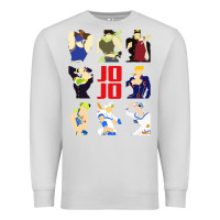 Dove Grey jojo adventure Premium Sweatshirt - artisFamous