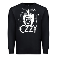 Black crazy train vintage rock Premium Sweatshirt - artisFamous
