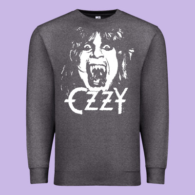 Crazy Train Vintage Rock Premium Sweatshirt Designed By Artisfamous