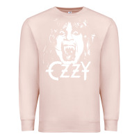 Pale Pink crazy train vintage rock Premium Sweatshirt - artisFamous