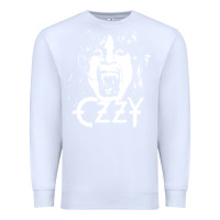 White crazy train vintage rock Premium Sweatshirt - artisFamous