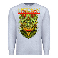 Heather Grey mastodon Premium Sweatshirt - artisFamous