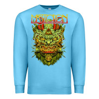 Ocean Blue mastodon Premium Sweatshirt - artisFamous