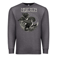 Charcoal Heather mastodon Premium Sweatshirt - artisFamous
