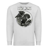 Dove Grey mastodon Premium Sweatshirt - artisFamous