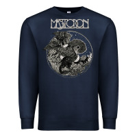 Navy mastodon Premium Sweatshirt - artisFamous