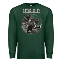 Sports Green mastodon Premium Sweatshirt - artisFamous