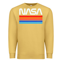 Antique Gold vintage retro nasa Premium Sweatshirt - artisFamous