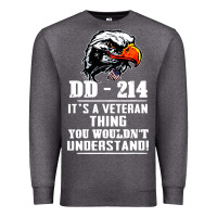 Charcoal Heather dd 214 Premium Sweatshirt - artisFamous
