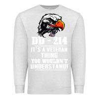 Oatmeal Heather dd 214 Premium Sweatshirt - artisFamous