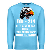Ocean Blue dd 214 Premium Sweatshirt - artisFamous