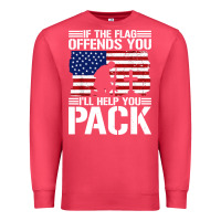 Cardinal if the flag offends you Premium Sweatshirt - artisFamous