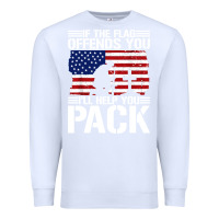 White if the flag offends you Premium Sweatshirt - artisFamous