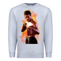 Heather Grey bruce leroy Premium Sweatshirt - artisFamous