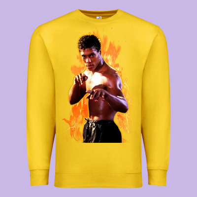 Bruce Leroy Premium Sweatshirt Designed By Artisfamous
