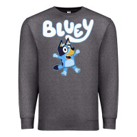 Charcoal Heather blue cats Premium Sweatshirt - artisFamous