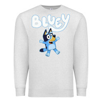 Oatmeal Heather blue cats Premium Sweatshirt - artisFamous