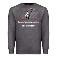 Charcoal Heather tunnel to towers foundation Premium Sweatshirt - artisFamous