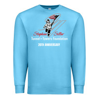Ocean Blue tunnel to towers foundation Premium Sweatshirt - artisFamous